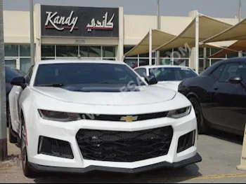 Cars For Sale Chevrolet  Camaro  5,000  White  Coupe / Sport  Automatic  RWD  Leather  2019  8  No  Gasoline