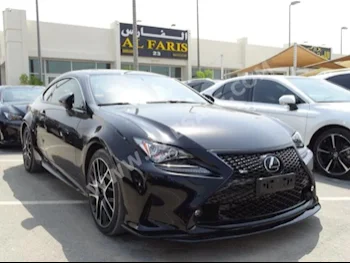 Cars For Sale Lexus  RC  350 F  61,369  Black  Coupe / Sport  Automatic  FWD  Leather  2016  6  Yes  Gasoline