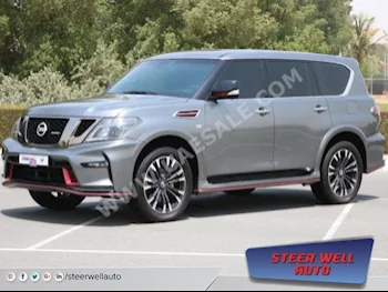 Cars For Sale Nissan  Patrol  Nismo  33,000  Silver  SUV  Automatic  AWD  Leather  2017  5  Yes  Gasoline