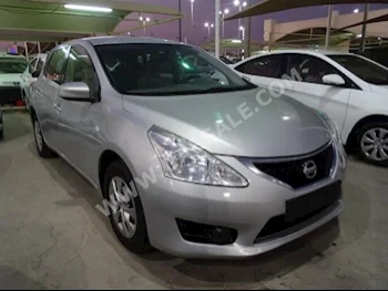 Cars For Sale Nissan  Tiida  120,000  Silver  Hatchback  Automatic  FWD  Cloth  2014  4  No  Gasoline