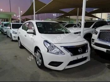 Cars For Sale Nissan  Sunny  90,000  White  Sedan  Automatic  FWD  Cloth  2016  4  No  Gasoline