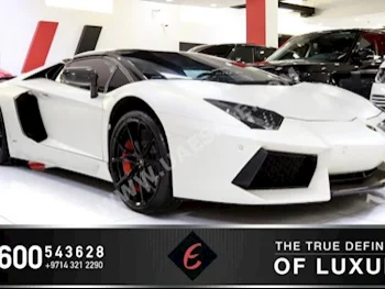 Cars For Sale Lamborghini  Aventador  13,409  White  Coupe / Sport  Automatic  RWD  Leather  2014  8  No  Gasoline