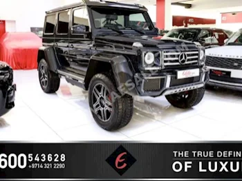 Cars For Sale Mercedes-Benz  G-Class  500  4X4  16,808  Black  SUV  Automatic  AWD  Leather/Chamois  2016  8  Yes  Gasoline