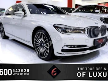 Cars For Sale BMW  7-Series  750 Li  51,273  White  Sedan  Automatic  AWD  Leather  2017  8  Yes  Gasoline