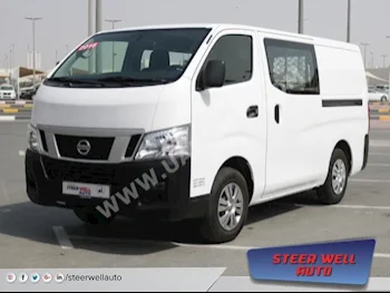 Cars For Sale Nissan  Urvan  209,491  White  Van / Bus  Manual  FWD  Cloth  2016  4  No  Gasoline