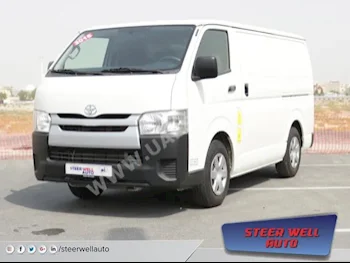 Cars For Sale Toyota  Hiace  218,000  White  Van / Bus  Manual  FWD  Cloth  2016  4  No  Gasoline