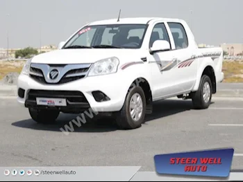 Cars For Sale Foton  Pick up  37,532  White  Pick Up  Manual  FWD  Cloth  2016  4  No  Gasoline