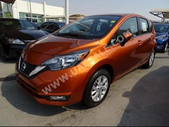 Cars For Sale Nissan  Versa  SV  15  Orange  Hatchback  Automatic  FWD  Cloth  2019  4  No  Gasoline