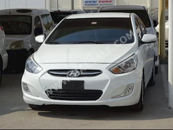 Cars For Sale Hyundai  Accent  91,000  White  Sedan  Automatic  FWD  Cloth  2016  4  No  Gasoline