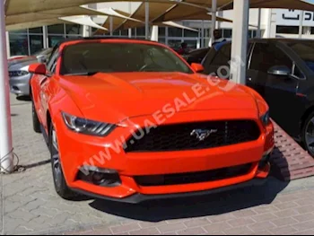 Cars For Sale Ford  Mustang  48,317  Orange  Coupe / Sport  Automatic  RWD  Leather  2016  4  No  Gasoline