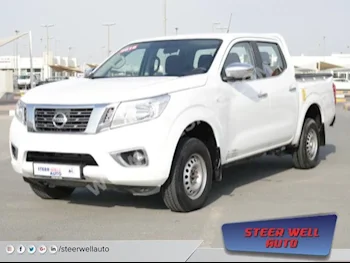 Cars For Sale Nissan  Navara  SE  137,145  White  Pick Up  Automatic  4WD  Cloth  2016  4  No  Gasoline