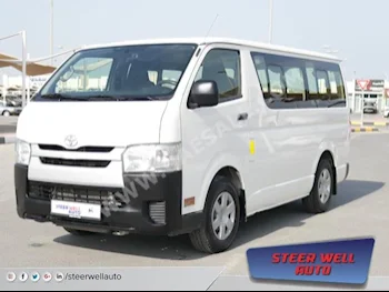 Cars For Sale Toyota  Hiace  341,780  White  Van / Bus  Manual  FWD  Cloth  2014  4  No  Gasoline