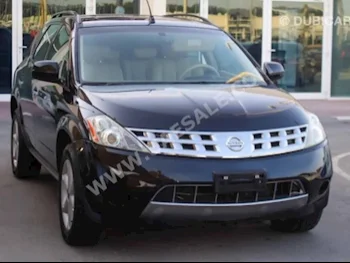 Cars For Sale Nissan  Murano  SL  234,000  Black  SUV  Automatic  FWD  Leather  2007  6  No  Gasoline