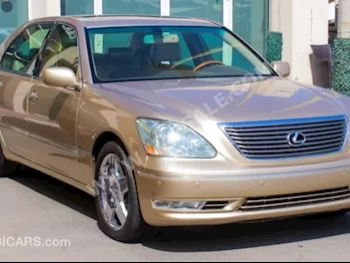 Cars For Sale Lexus  LS  430  149,700  Gold  Sedan  Automatic  FWD  Leather  2004  8  Yes  Gasoline