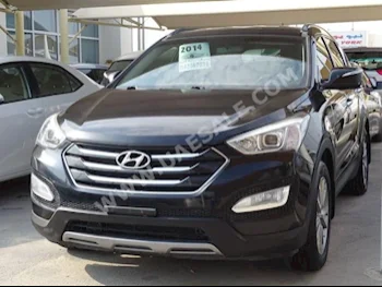 Cars For Sale Hyundai  Santa Fe  3.3L  105,000  Black  SUV  Automatic  4WD  Cloth  2014  6  No  Gasoline