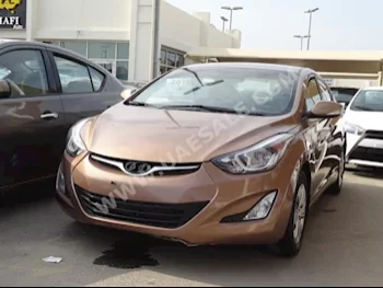 Cars For Sale Hyundai  Elantra  105,000  Gold  Sedan  Automatic  FWD  Cloth  2015  4  No  Gasoline