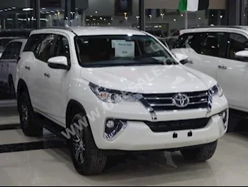 Cars For Sale Toyota  Fortuner  EXR  0  White  SUV  Automatic  4WD  Cloth  2020  4  No  Gasoline
