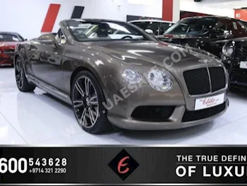 سيارات للبيع بنتلي  كونتيننتل  جي تي سي  31,626  بني  كشف  اتوماتك  دفع خلفي  جلد  2015  8  كلا  بنزين