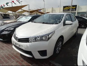 Cars For Sale Toyota  Corolla  XLI 1.6  30,000  White  Sedan  Automatic  FWD  Cloth  2015  4  No  Gasoline