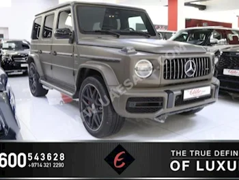 سيارات للبيع مرسيدس - بنز  جي - كلاس  63 AMG  1,848  أخضر  اس يو في  اتوماتك  دفع كلي مستمر  جلد  2020  8  كلا  بنزين