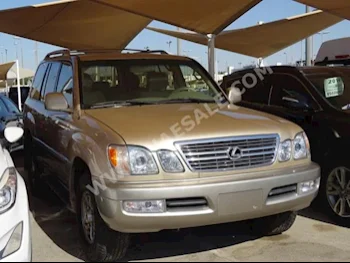 Cars For Sale Lexus  LX  470  200,000  Gold  SUV  Automatic  4WD  Leather  2002  8  Yes  Gasoline