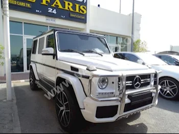 Cars For Sale Mercedes-Benz  G-Class  63 AMG  40,568  White  SUV  Automatic  4WD  Leather  2017  8  Yes  Gasoline