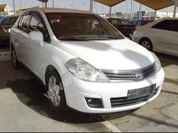 Cars For Sale Nissan  Tiida  1.8  110,000  White  Sedan  Automatic  FWD  Leather  2015  4  No  Gasoline