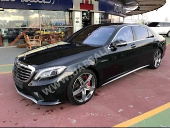 سيارات للبيع مرسيدس - بنز اس - كلاس 63 AMG 115,000 أسود سيدان اتوماتك دفع كلي مستمر جلد 2014 8 نعم بنزين