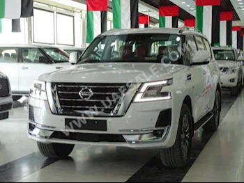Cars For Sale Nissan  Patrol  Titanium  0  White  SUV  Automatic  4WD  Leather  2020  8  Yes  Gasoline