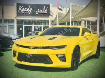 Cars For Sale Chevrolet  Camaro  2 SS  21,783  Yellow  Coupe / Sport  Automatic  RWD  Leather  2017  8  Yes  Gasoline