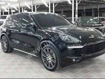 Cars For Sale Porsche  Cayenne  Turbo S  148,000  Black  SUV  Automatic  4WD  Leather  2015  6  Panorama  Gasoline
