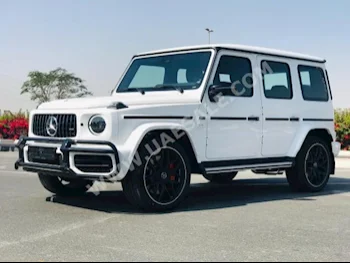 سيارات للبيع مرسيدس - بنز جي - كلاس 63 AMG 0 أبيض اس يو في اتوماتك دفع رباعي جلد 2020 8 نعم بنزين