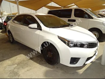 Cars For Sale Toyota  Corolla  SE 1.6  100,000  White  Sedan  Automatic  FWD  Cloth  2015  4  No  Gasoline