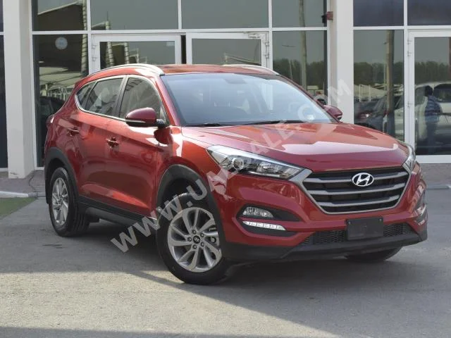 Cars For Sale Hyundai  Tucson  45,000  Red  SUV  Automatic  FWD  Cloth  2018  4  No  Gasoline