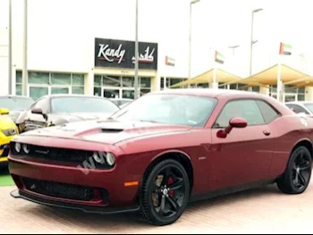 Cars For Sale Dodge  Challenger  R/T  45,000  Maroon  Coupe / Sport  Automatic  RWD  Leather  2017  8  No  Gasoline