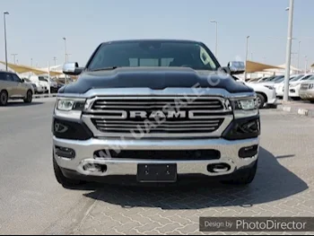 سيارات للبيع دودج  رام  1500 LARAMIE  19,265  أسود  بيكب  اتوماتك  دفع رباعي  جلد  2019  8  نعم  بنزين