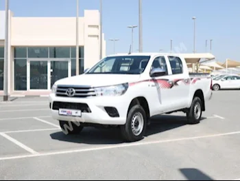 Cars For Sale Toyota Hilux GL 24,030 White Pick Up Manual 4WD Cloth 2016 4 No Diesel