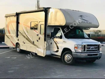 Cars For Sale Ford E 450 Sun Seeker 9,500 White Van / Bus Automatic FWD Leather 2018 8 No Gasoline