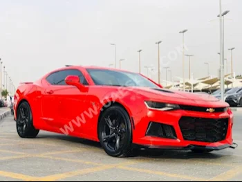 Cars For Sale Chevrolet  Camaro  2 SS  45,247  Red  Coupe / Sport  Automatic  RWD  Leather  2017  8  Yes  Gasoline