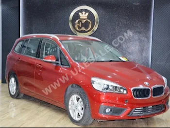 Cars For Sale BMW  2-Series  218  0  Dark Red  Van / Bus  Automatic  FWD  Leather  2016  4  No  Gasoline