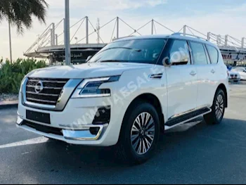 Cars For Sale Nissan  Patrol  Titanium  0  White  SUV  Automatic  4WD  Leather  2020  8  Yes  Gasoline