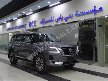 Cars For Sale Nissan  Patrol  Titanium  0  Gray  SUV  Automatic  4WD  Leather  2021  8  Yes  Gasoline