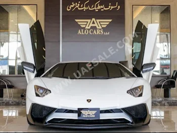 Cars For Sale Lamborghini  Aventador  SV  6,000  White  Coupe / Sport  Automatic  AWD  Leather  2017  12  No  Gasoline