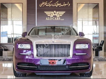 Cars For Sale Rolls-Royce  Wraith  26,600  Purple  Coupe / Sport  Automatic  AWD  Leather  2015  12  Sky Star  Gasoline