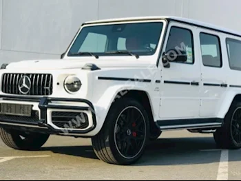 Cars For Sale Mercedes-Benz  G-Class  63 AMG  0  White  SUV  Automatic  AWD  Leather  2020  8  Yes  Gasoline