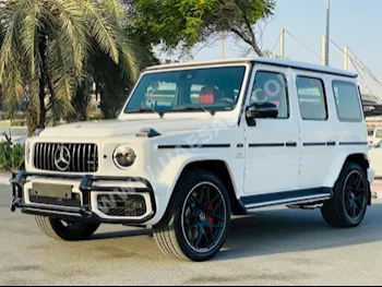 Cars For Sale Mercedes-Benz  G-Class  63 AMG  0  White  SUV  Automatic  4WD  Leather  2020  8  Yes  Gasoline