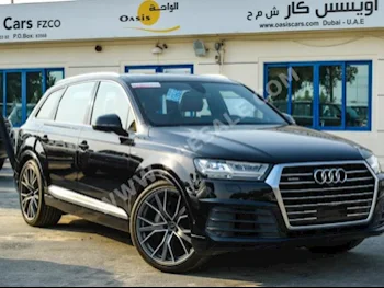 Cars For Sale Audi  Q7  4.5 TFSI  22,000  Black  SUV  Automatic  AWD  Leather  2018  6  Panorama  Gasoline