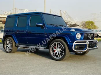 Cars For Sale Mercedes-Benz  G-Class  63 AMG  15,000  Blue  SUV  Automatic  4WD  Leather  2020  8  Yes  Gasoline