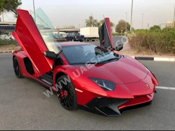 Cars For Sale Lamborghini  Aventador  SV  15,000  Red  Coupe / Sport  F-1  AWD  Chamois  2016  12  No  Gasoline