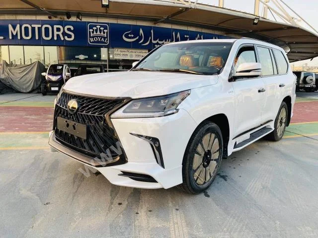 Cars For Sale Lexus  LX  570 Sport Plus  0  White  SUV  Automatic  4WD  Leather  2019  8  Yes  Gasoline